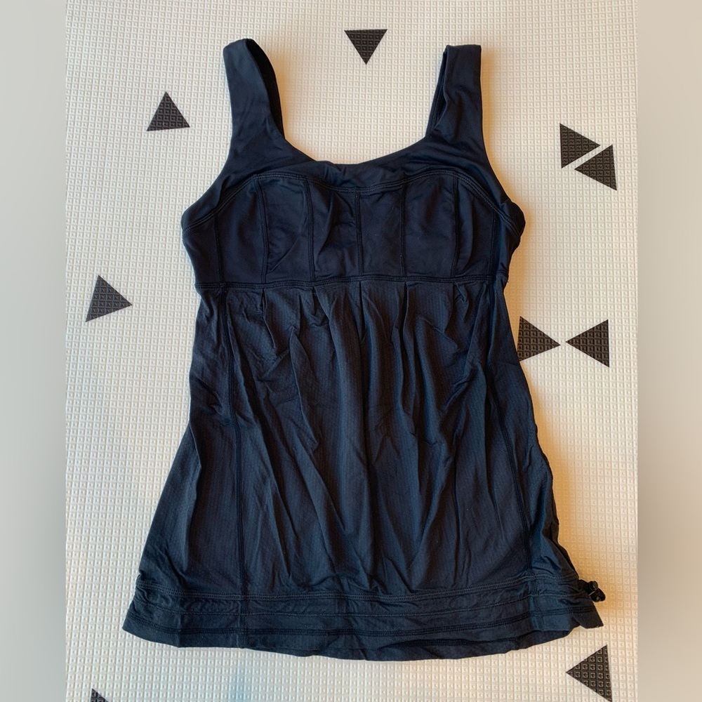 Lululemon Tank Top with draw string waist